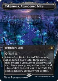 Takenuma, Abandoned Mire (Borderless) (416) [Kamigawa: Neon Dynasty]