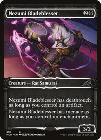 Nezumi Bladeblesser (Showcase) (318) [Kamigawa: Neon Dynasty]