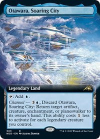 Otawara, Soaring City (Extended Art) (503) [Kamigawa: Neon Dynasty]