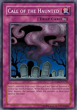 Call of the Haunted (SDRL-EN034) - Structure Deck: Rise of the Dragon Lords 1st Edition