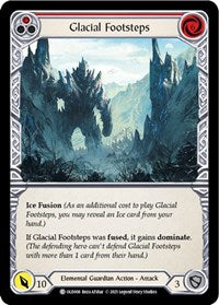 Glacial Footsteps (Red) (OLD008) [Blitz Deck: Tales of Aria - Oldhim]