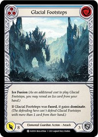 Glacial Footsteps (Blue) (OLD010) [Blitz Deck: Tales of Aria - Oldhim]