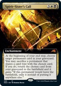 Spirit-Sister's Call (Extended Art) (495) [Kamigawa: Neon Dynasty]