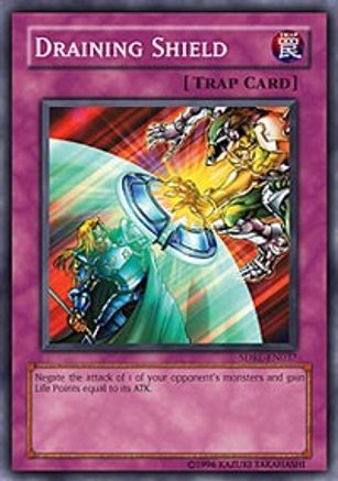 Draining Shield (SDRL-EN037) - Structure Deck: Rise of the Dragon Lords 1st Edition
