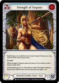Strength of Sequoia (Blue) (OLD023) [Blitz Deck: Tales of Aria - Oldhim]