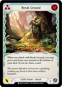 Break Ground (Blue) (OLD025) [Blitz Deck: Tales of Aria - Oldhim]