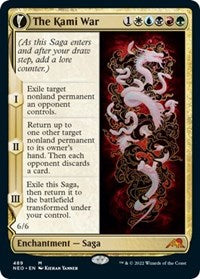 The Kami War (Extended Art) (489) [Kamigawa: Neon Dynasty]