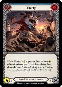 Thump (Blue) (OLD029) [Blitz Deck: Tales of Aria - Oldhim]