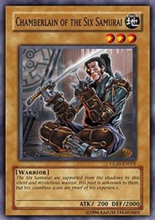 Chamberlain of the Six Samurai (GLAS-EN001) - Gladiator's Assault 1st Edition