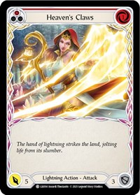 Heaven's Claws (Red) (LXI014) [Blitz Deck: Tales of Aria - Lexi]