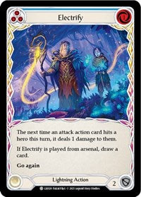 Electrify (Blue) (LXI020) [Blitz Deck: Tales of Aria - Lexi]