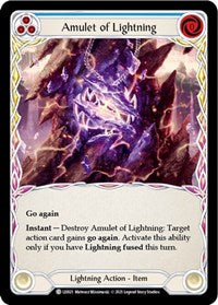 Amulet of Lightning (LXI021) [Blitz Deck: Tales of Aria - Lexi]