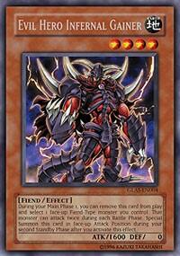 Evil Hero Infernal Gainer (GLAS-EN004) [Gladiator's Assault]