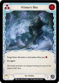 Winter's Bite (Blue) (LXI025) [Blitz Deck: Tales of Aria - Lexi]
