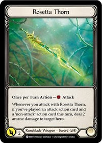 Rosetta Thorn (BRI004) [Blitz Deck: Tales of Aria - Briar]