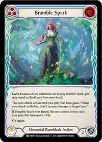 Bramble Spark (Blue) (BRI015) [Blitz Deck: Tales of Aria - Briar]