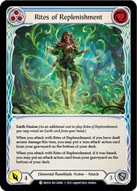 Rites of Replenishment (Blue) (BRI014) [Blitz Deck: Tales of Aria - Briar]