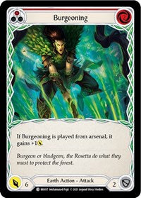 Burgeoning (Red) (BRI017) [Blitz Deck: Tales of Aria - Briar]