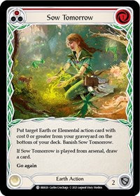 Sow Tomorrow (Red) (BRI020) [Blitz Deck: Tales of Aria - Briar]
