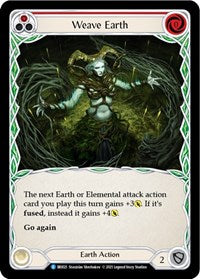 Weave Earth (Red) (BRI021) [Blitz Deck: Tales of Aria - Briar]