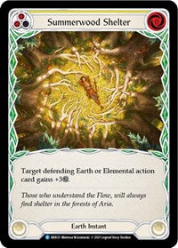Summerwood Shelter (Yellow) (BRI023) [Blitz Deck: Tales of Aria - Briar]