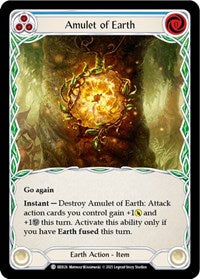 Amulet of Earth (BRI026) [Blitz Deck: Tales of Aria - Briar]