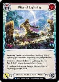 Rites of Lightning (Red) (BRI027) [Blitz Deck: Tales of Aria - Briar]