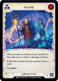Electrify (Yellow) (BRI030) [Blitz Deck: Tales of Aria - Briar]