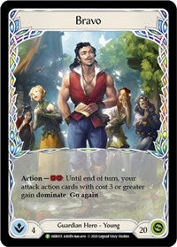 Bravo - HER055 (HER055) [Flesh and Blood: Promo Cards]