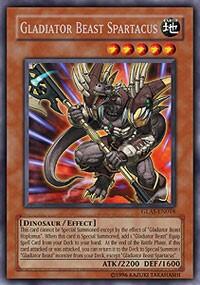 Gladiator Beast Spartacus (GLAS-EN018) [Gladiator's Assault]