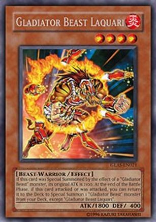Gladiator Beast Laquari (GLAS-EN021) - Gladiator's Assault Unlimited