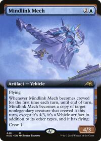 Mindlink Mech (Extended Art) (448) [Kamigawa: Neon Dynasty]