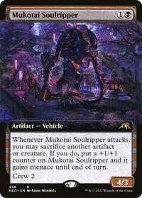 Mukotai Soulripper (Extended Art) (458) [Kamigawa: Neon Dynasty]