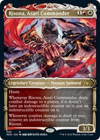 Risona, Asari Commander (Showcase) (330) [Kamigawa: Neon Dynasty]