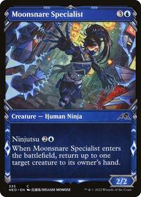 Moonsnare Specialist (Showcase) (335) [Kamigawa: Neon Dynasty]