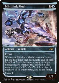Mindlink Mech (Showcase) (373) [Kamigawa: Neon Dynasty]