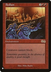Bedlam (175/350) [The List Reprints]