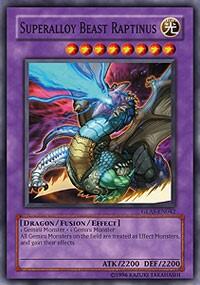 Superalloy Beast Raptinus (GLAS-EN042) [Gladiator's Assault]