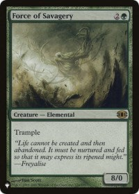 Force of Savagery (126/180) [The List Reprints]