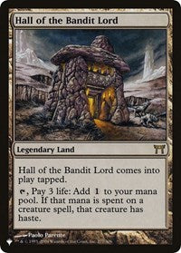 Hall of the Bandit Lord (277/306) [The List Reprints]