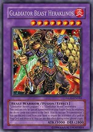 Gladiator Beast Heraklinos (GLAS-EN044) - Gladiator's Assault 1st Edition