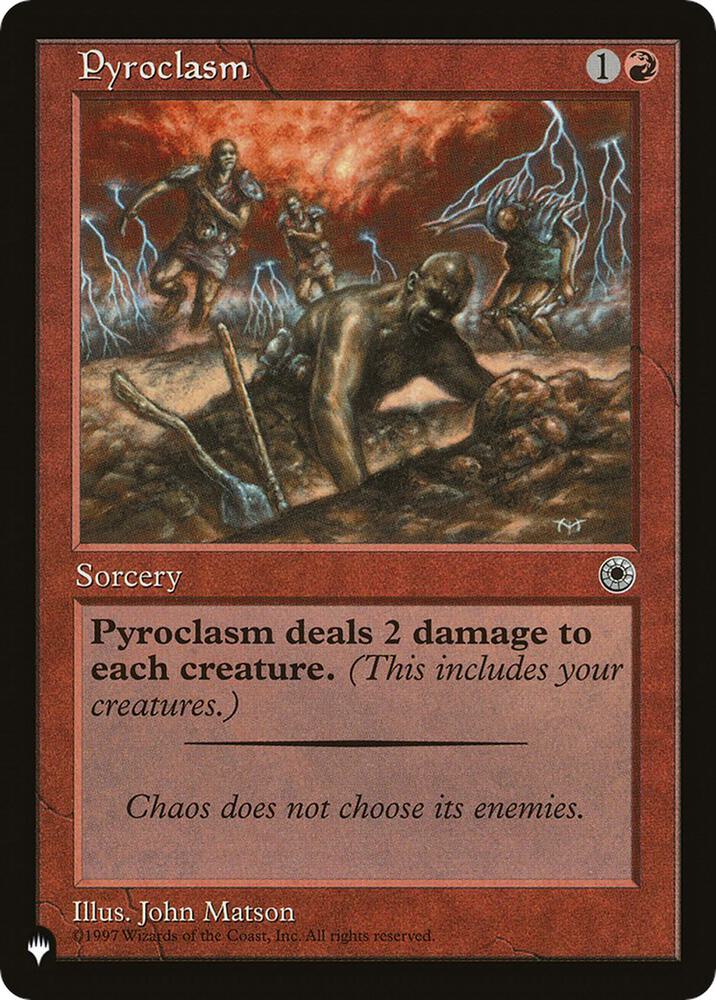 Pyroclasm [The List Reprints]