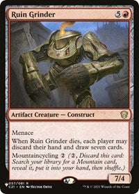 Ruin Grinder (057/081) [The List Reprints]