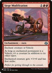 Siege Modification (099/184) [The List Reprints]
