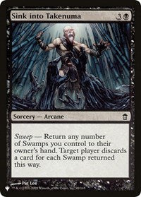 Sink into Takenuma (89/165) [The List Reprints]