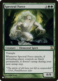 Spectral Force (217/301) [The List Reprints]