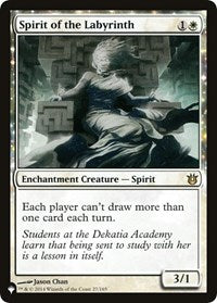Spirit of the Labyrinth (27/165) [The List Reprints]