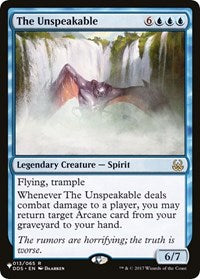 The Unspeakable (013/065) [The List Reprints]