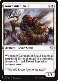 Warchanter Skald (381/285) [The List Reprints]