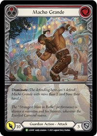 Macho Grande (Red) - LGS087 (LGS087) [Flesh and Blood: Promo Cards]